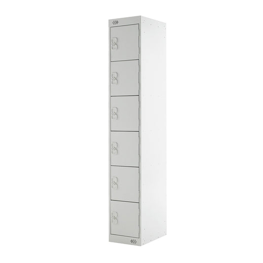 Light Grey 6 Door Steel Locker