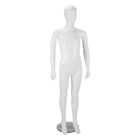 Fin Child Mannequin - Age 13-14 - Matt White