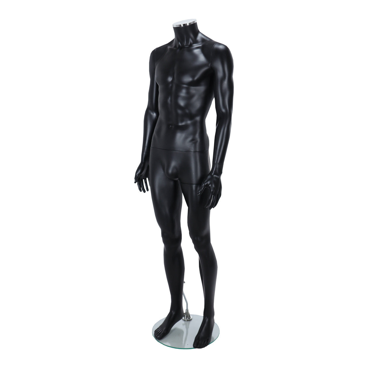 Zest Headless Mannequin - Male - Matt Black