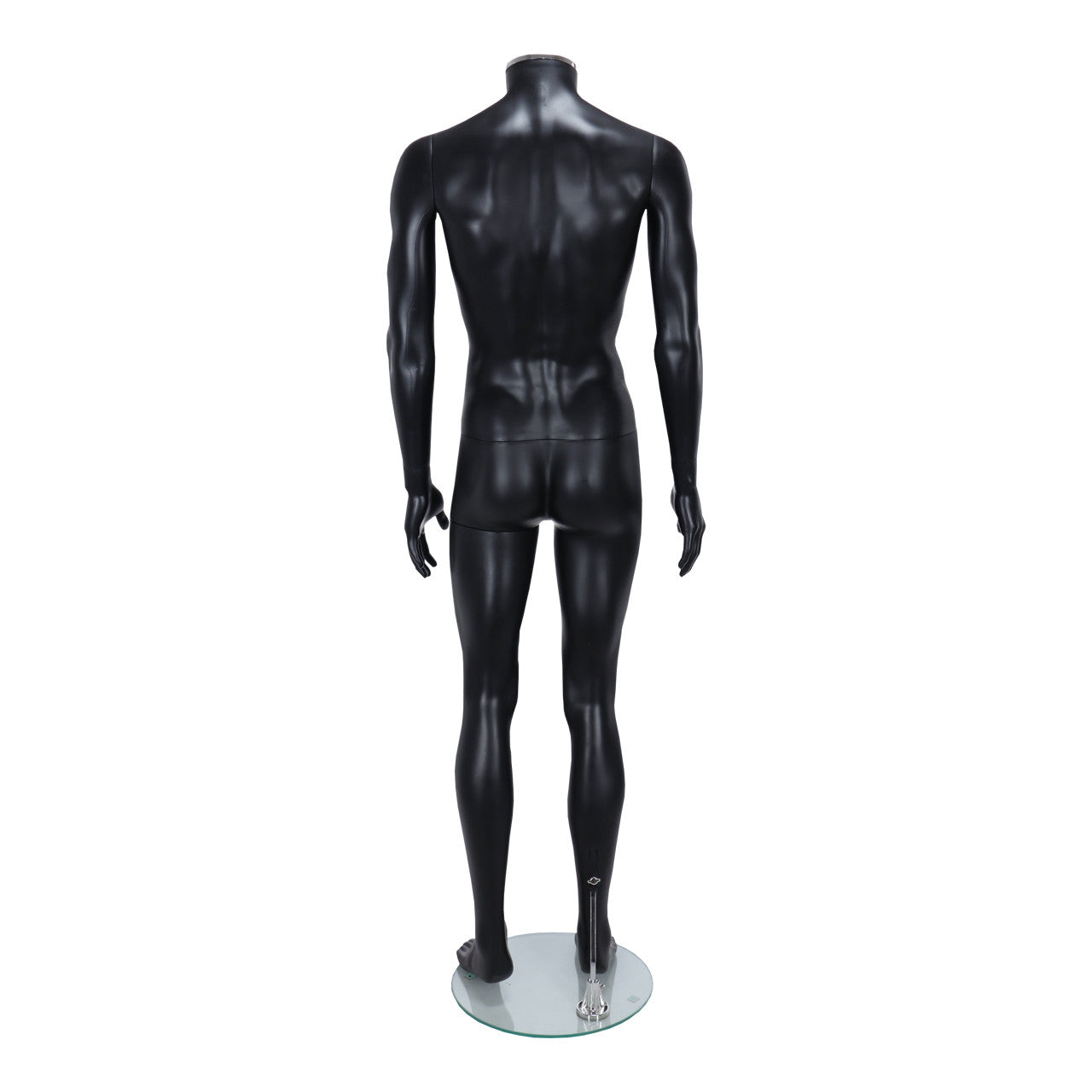 Zest Headless Mannequin - Male - Matt Black