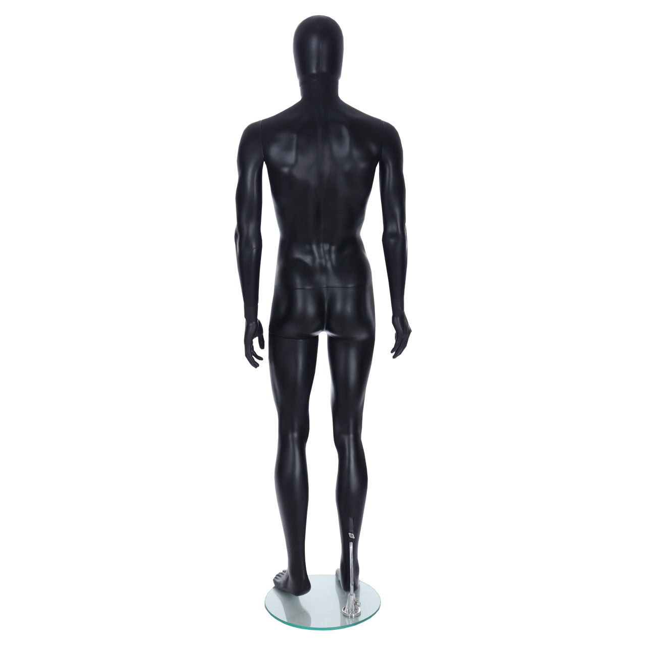 Spring Faceless Mannequin  - Male - Matt Black