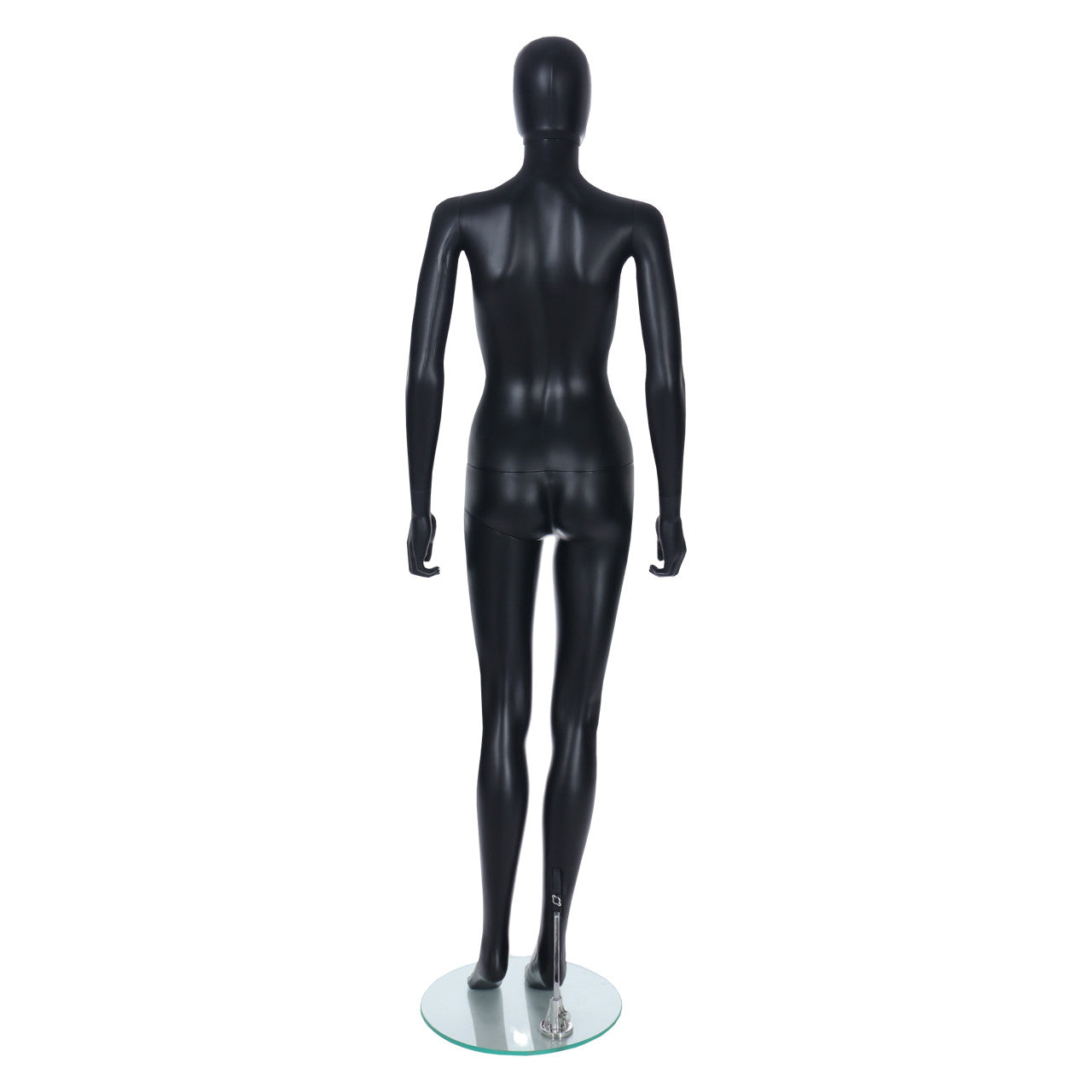 Spring Faceless Mannequin - Female - Matt Black