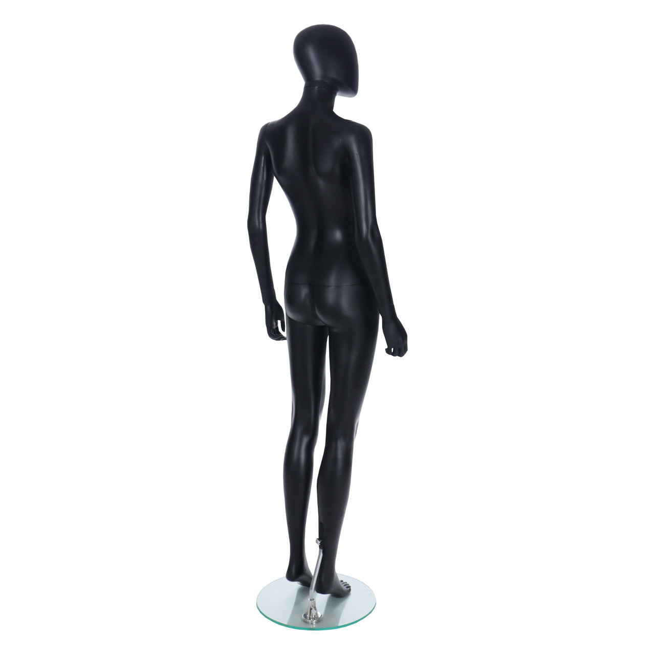Spring Faceless Mannequin - Female - Matt Black