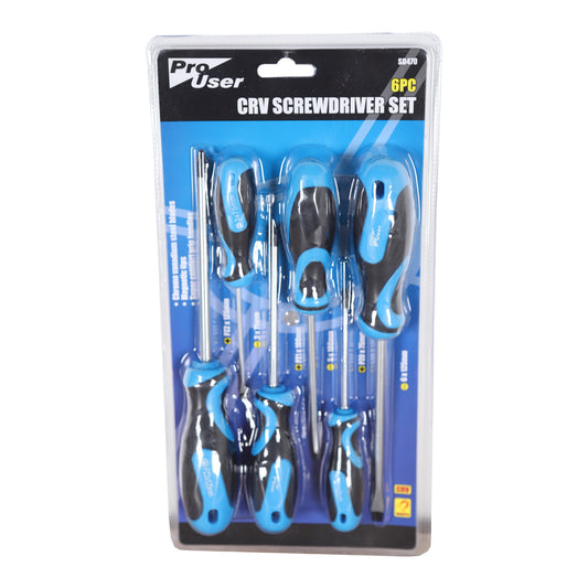 6 Piece Screwdriver Set