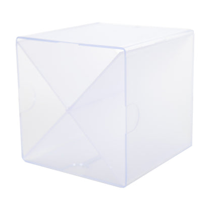 Clear X Divider Stackable Cube Storage Container - H152 x W152 x D152 mm