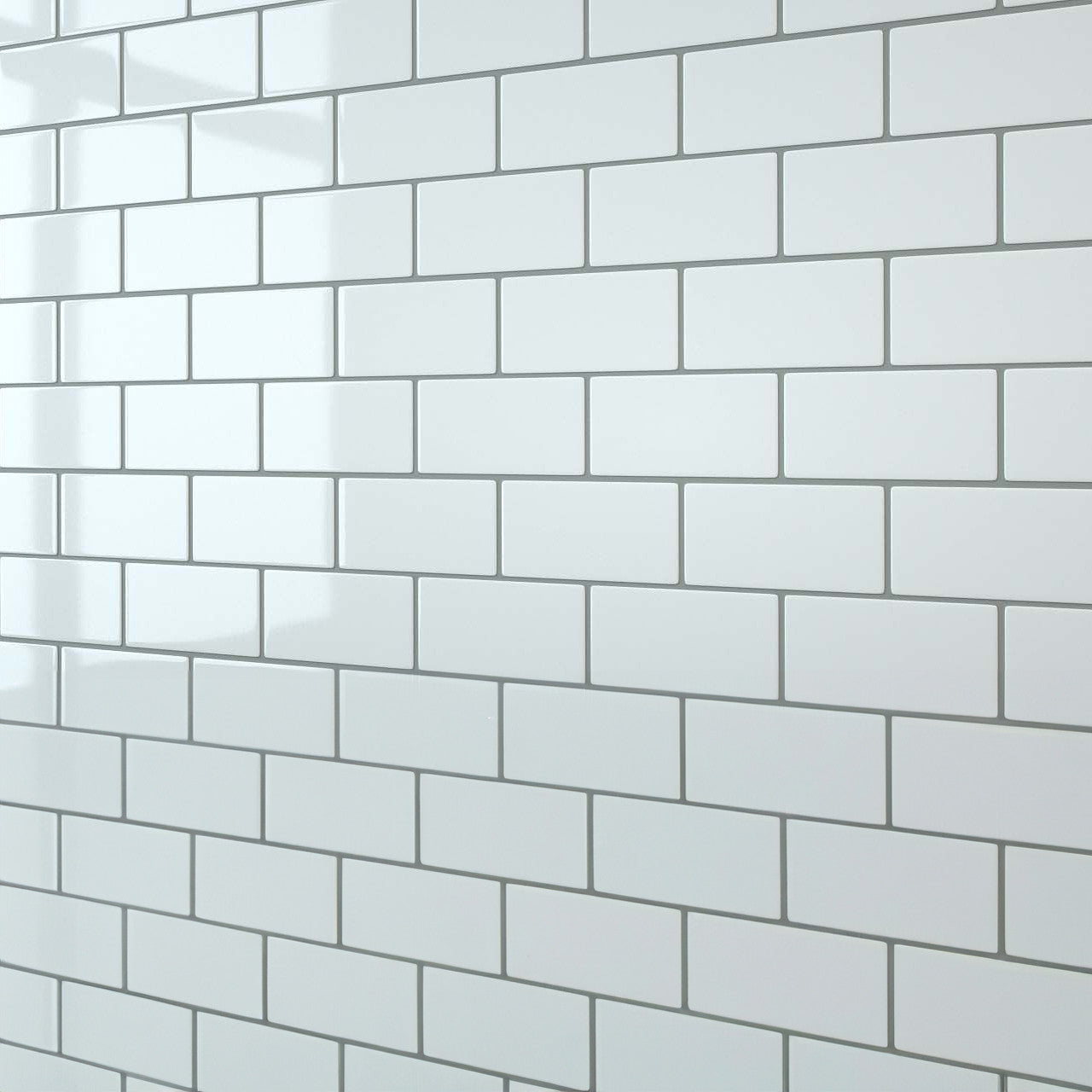 White Flat Metro Wall Panel