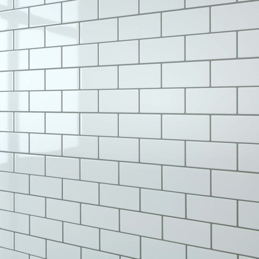 White Flat Metro Wall Panel