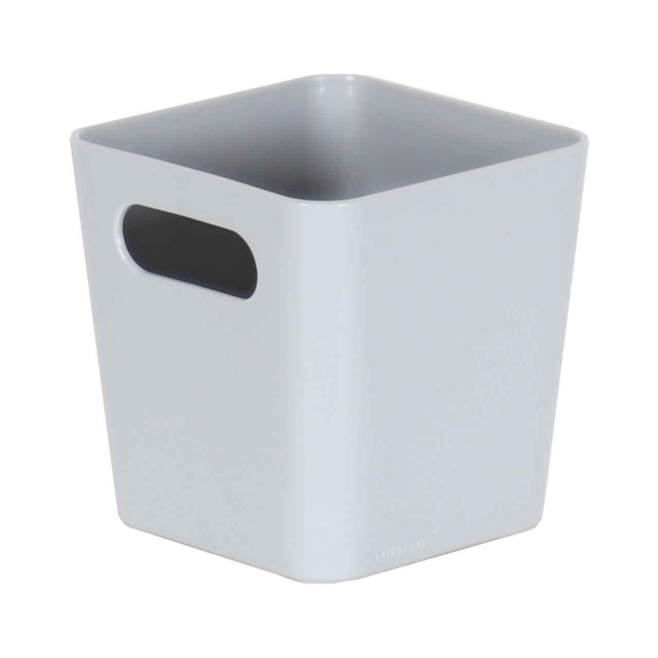 3 x Grey Square Storage Baskets
