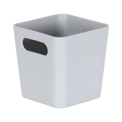 3 x Grey Square Storage Baskets