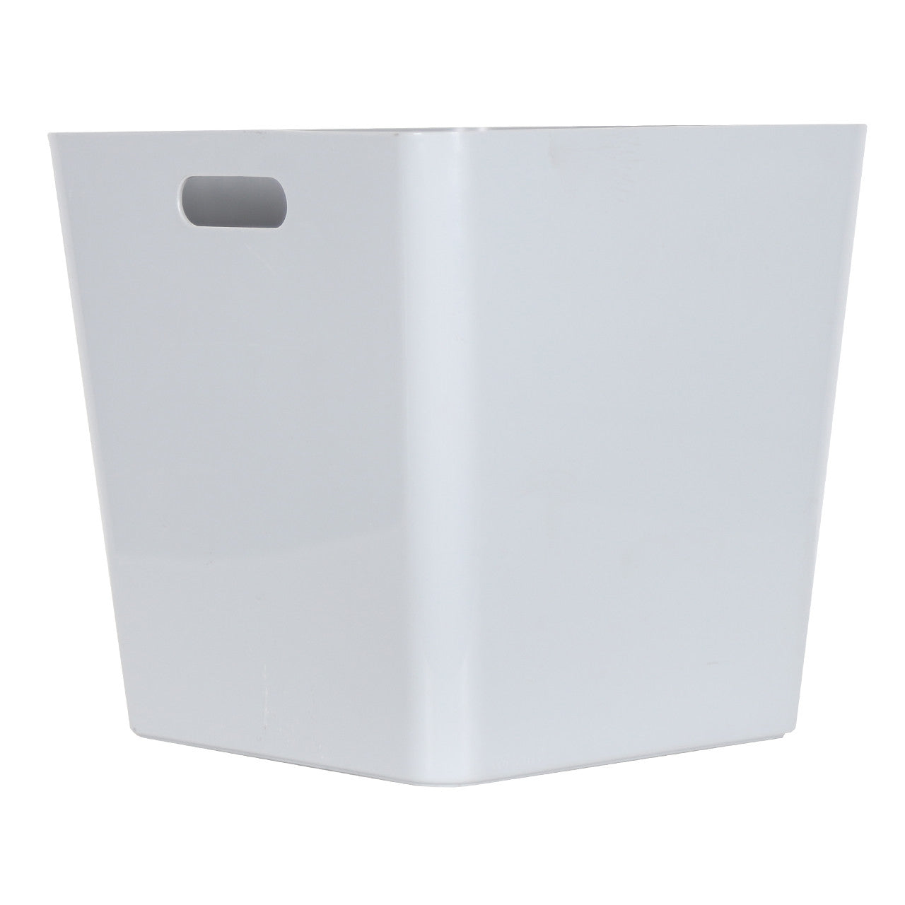 3 x Grey Large Cube Storage Baskets
