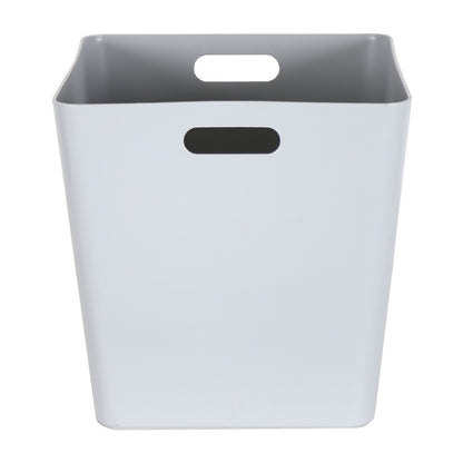 3 x Grey Large Cube Storage Baskets