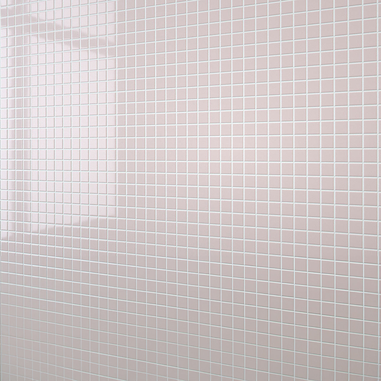 Pastel Pink Mosaic Wall Panel