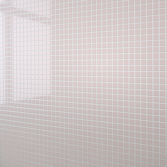 Pastel Pink Mosaic Wall Panel