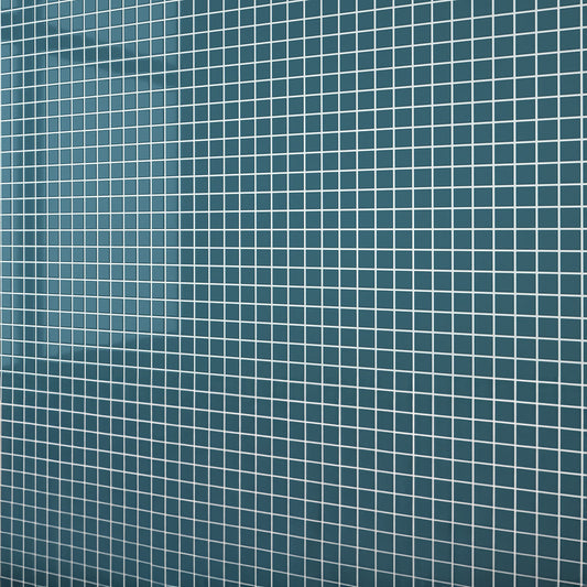 Teal Blue Mosaic Wall Panel