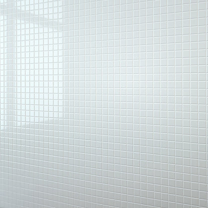 White Mosaic Wall Panel