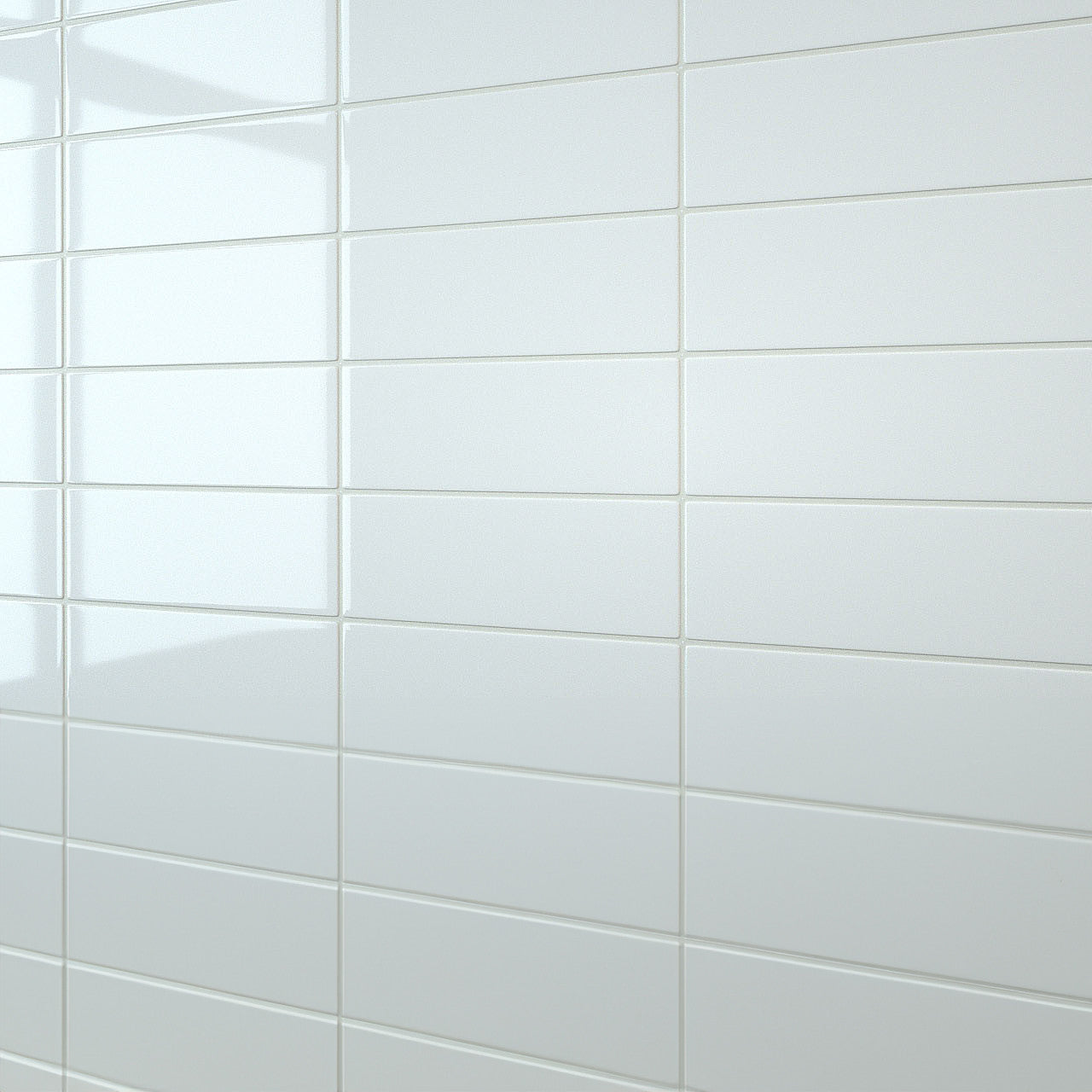 White Large Linear Wall Panel