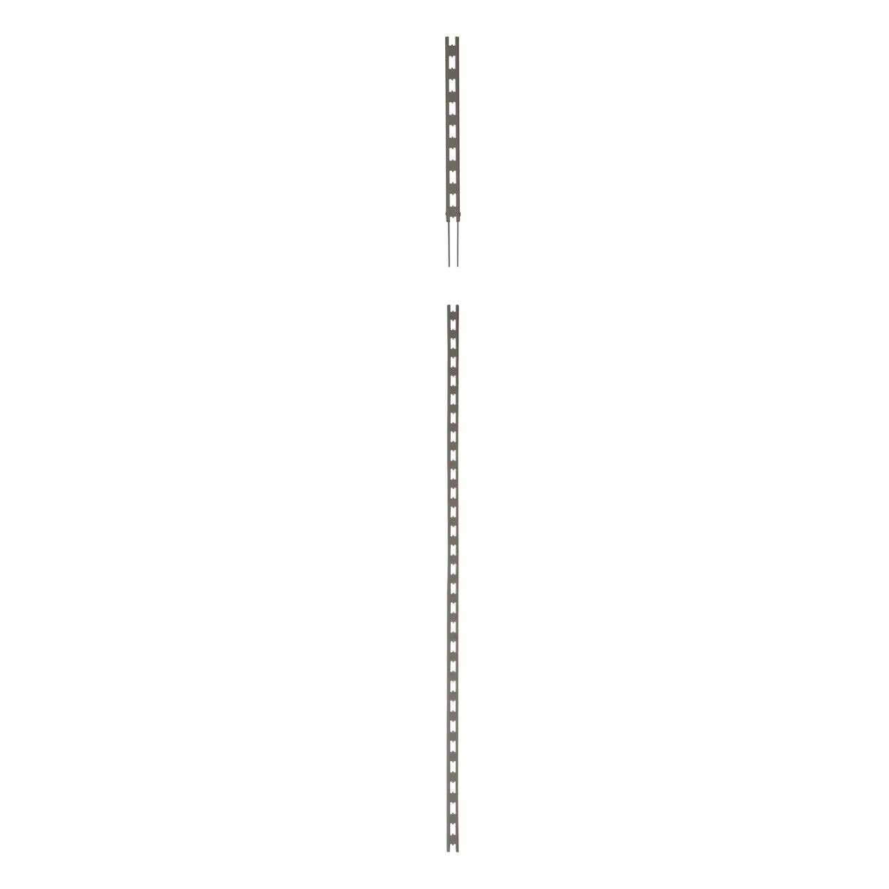 Silver Upright Extensions for Retail Shelving Units