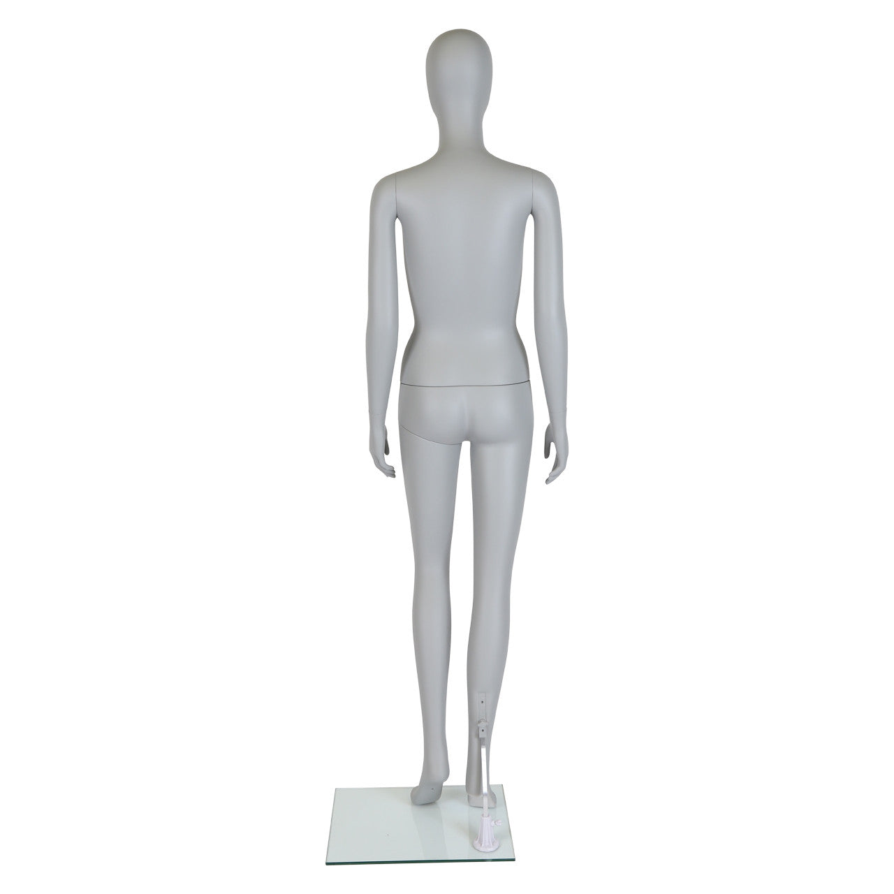 Mode Faceless Mannequin - Female - Matt Grey - Eco-Friendly Plastic