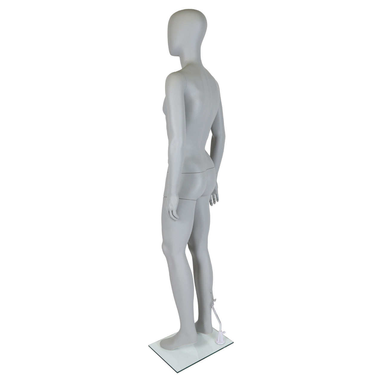 Mode Faceless Mannequin - Male - Matt Grey - Eco-Friendly Plastic