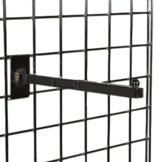 Black Forward Display Arm For Grid Mesh Panels