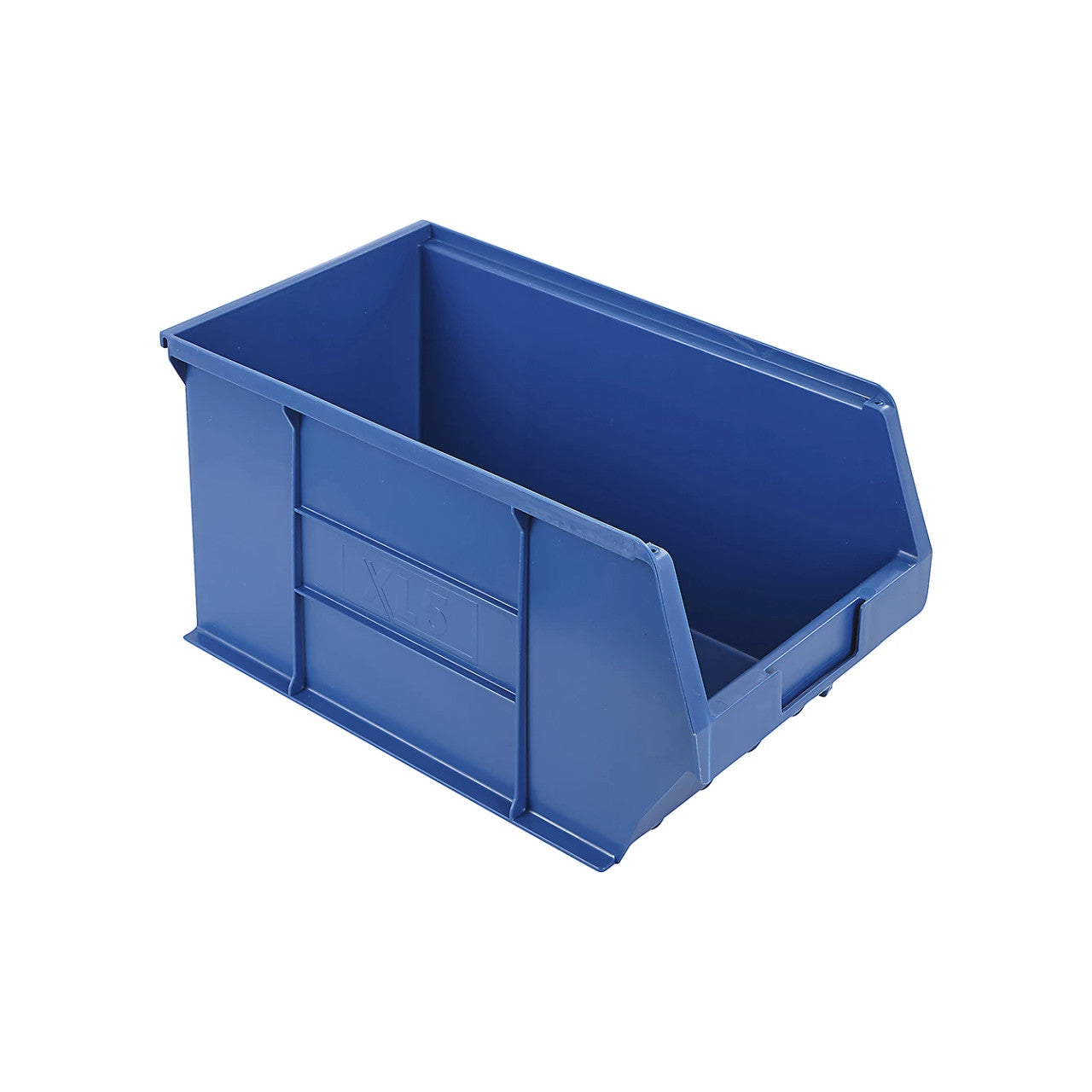 Pack of 10 Recycled Plastic Stackable Part Bins - Blue