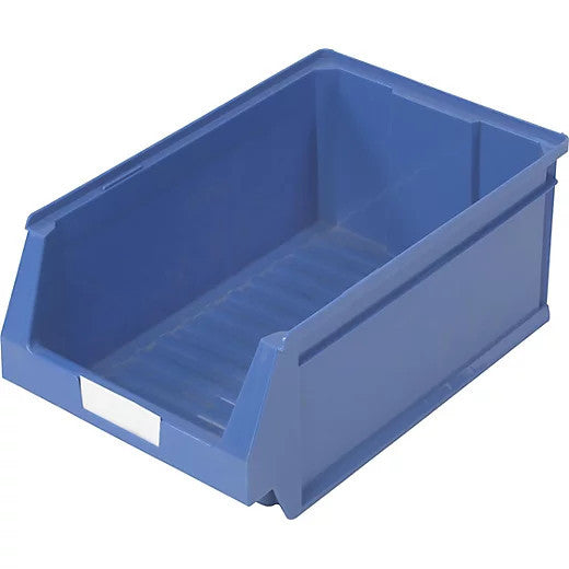 Multipurpose Shelving With 48 x Blue Plastic Part Bins - H1600 x W1525 x D305mm