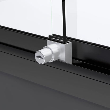 Eclipse Aluminium Glass Display Counter with Storage Cupboard