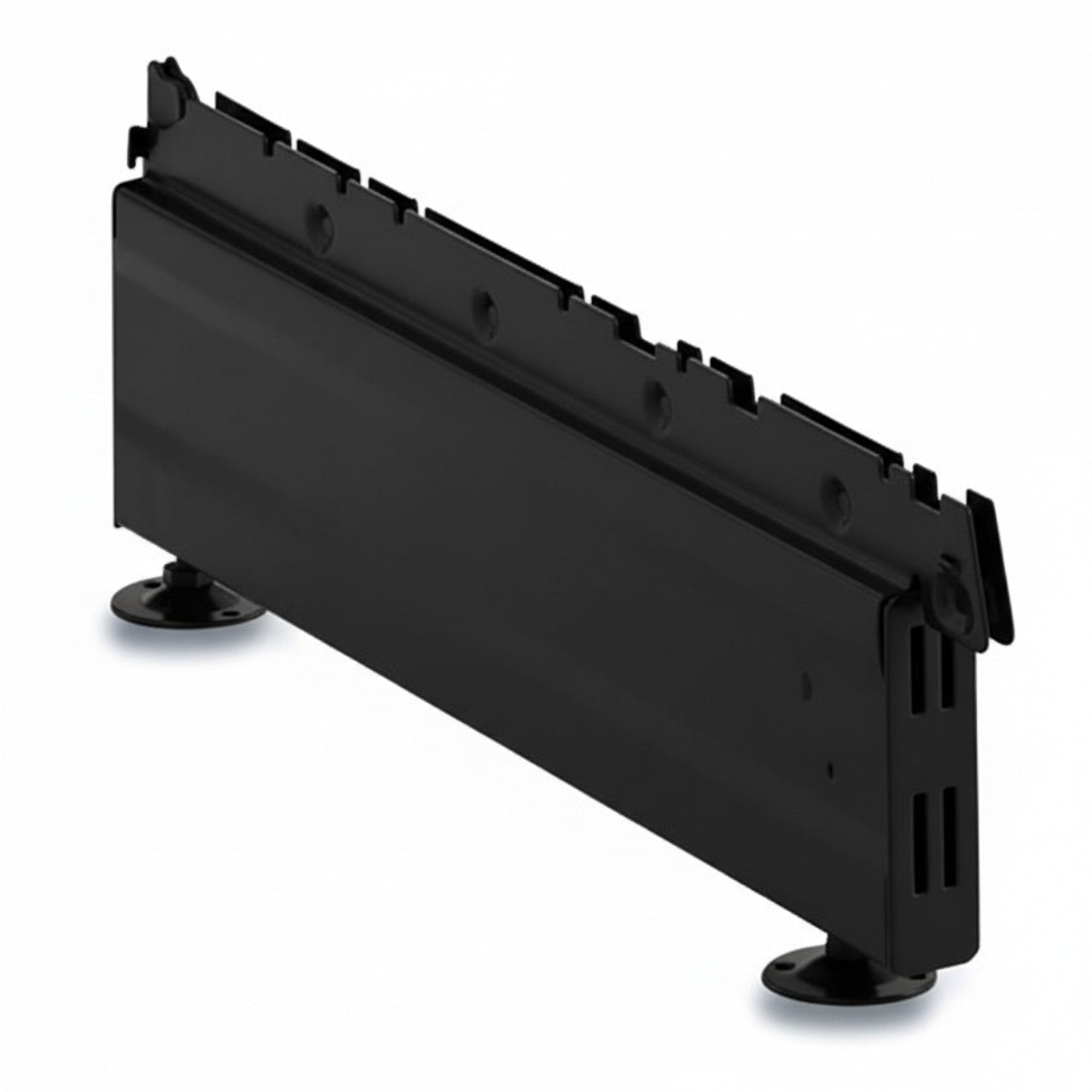 Black Base Leg for Retail Shelving Units - H160mm