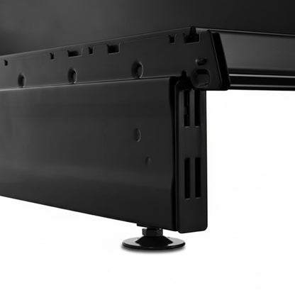 Black Base Leg for Retail Shelving Units - H160mm