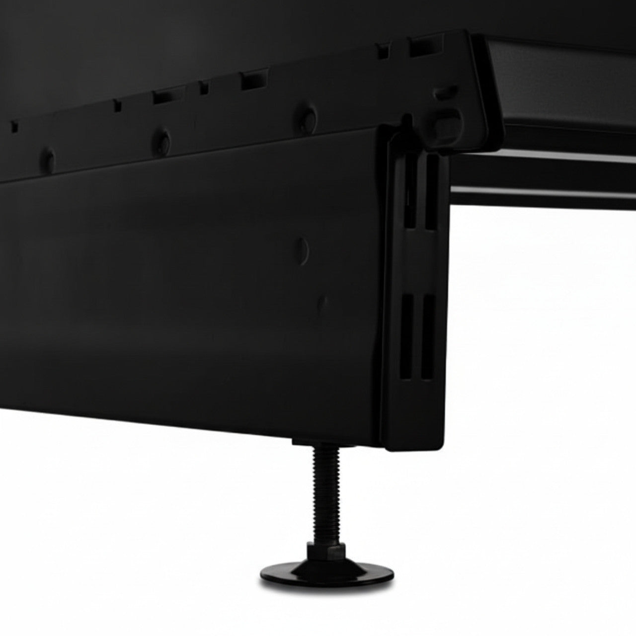 Black Base Leg for Retail Shelving Units - H160mm