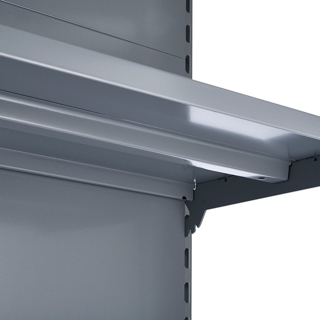 Silver Shelf And Brackets for Retail Shelving Units - Choice of Sizes