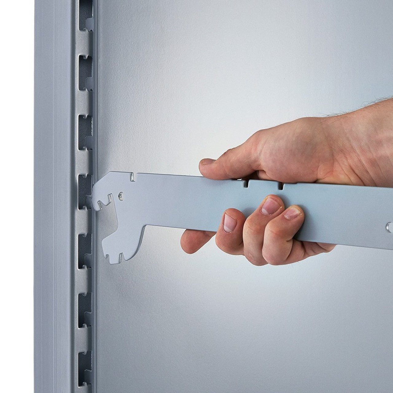 Silver Shelf And Brackets for Retail Shelving Units - Choice of Sizes