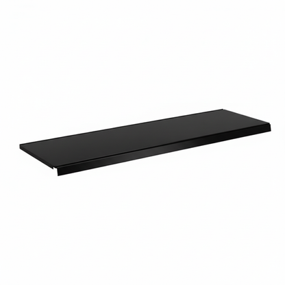 Black Shelf for Retail Shelving Units (No Brackets) - Choice of Sizes