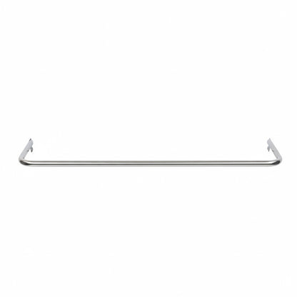 Chrome Garment D Rail for Retail Shelving