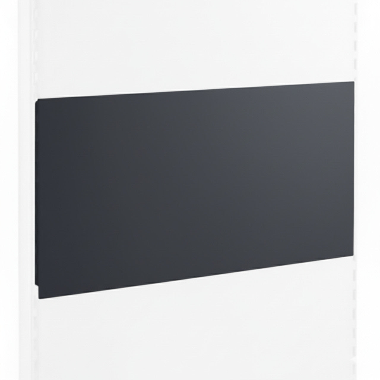 Dark Grey Plain Back Panel for Retail Shelving Units