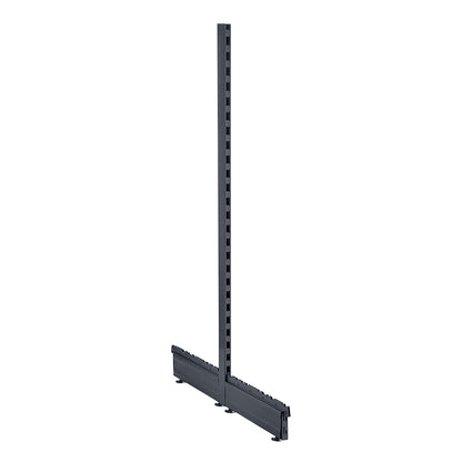 Dark Grey Retail Shelving Modular Gondola Unit - 6 x 370mm Shelves - H1400mm