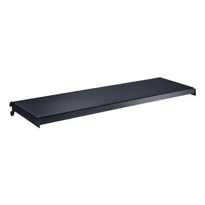 Dark Grey Retail Shelving Modular Gondola Unit - 6 x 370mm Shelves - H1400mm