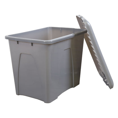 75L Grey Upcycled Storage Box