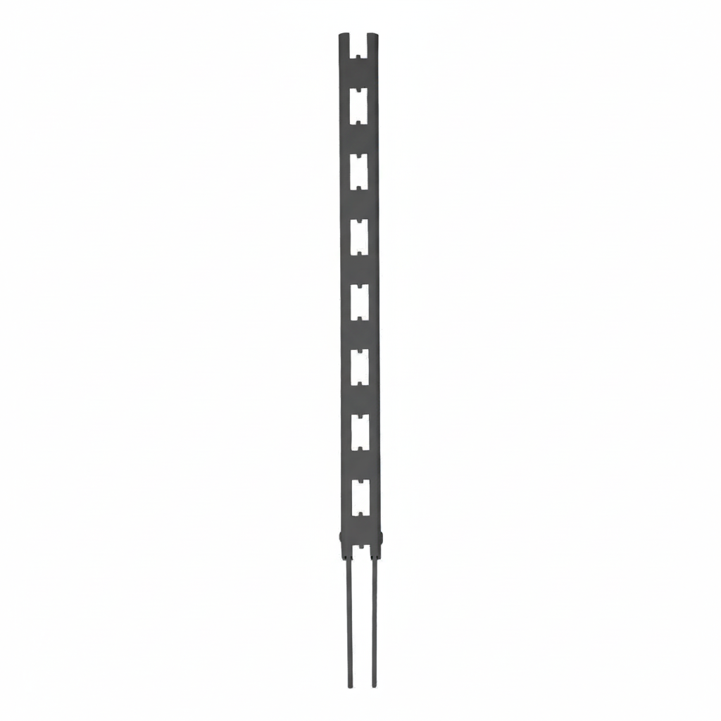 Dark Grey Upright Extensions for Retail Shelving Units
