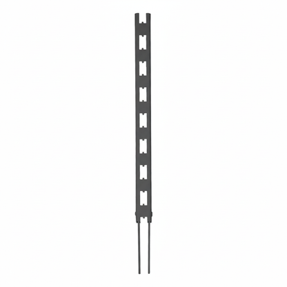 Dark Grey Upright Extensions for Retail Shelving Units