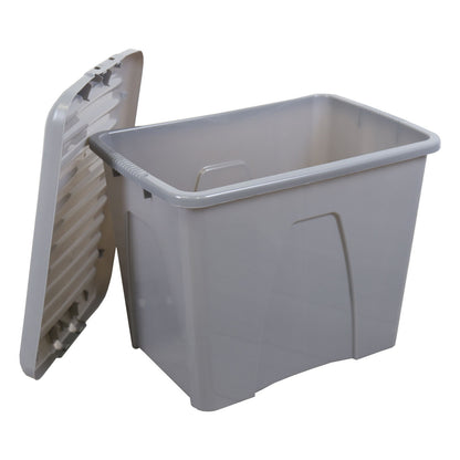 5 x 75L Grey Upcycled Storage Box
