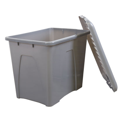 5 x 75L Grey Upcycled Storage Box