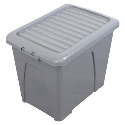 5 x 75L Grey Upcycled Storage Box