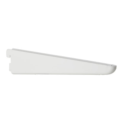 White Twin Slot Shelving Kit - H1000 x W1200mm, 3 Uprights & 3 Wooden Shelves