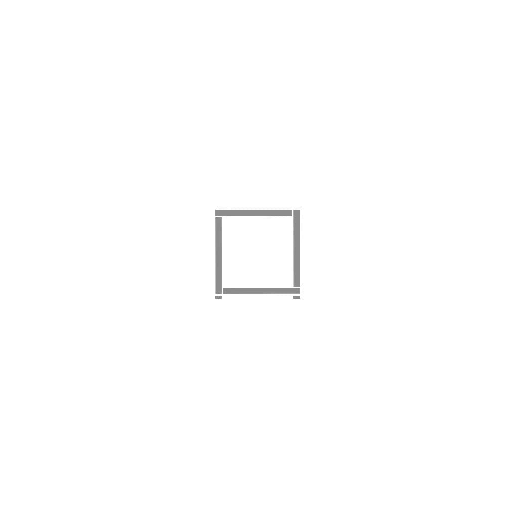 White Cube Shelving Display Unit - 1 x 1