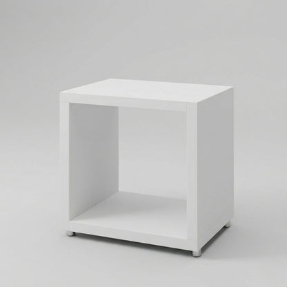 White Cube Shelving Display Unit - 1 x 1
