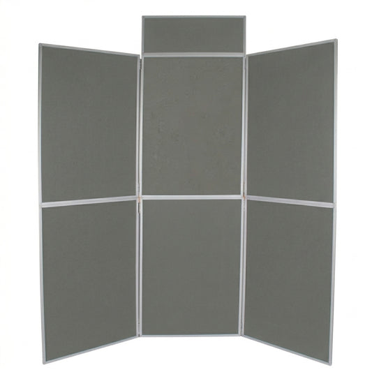 Grey 6-Panel Event Display Board Kit - H1800 x W1800mm