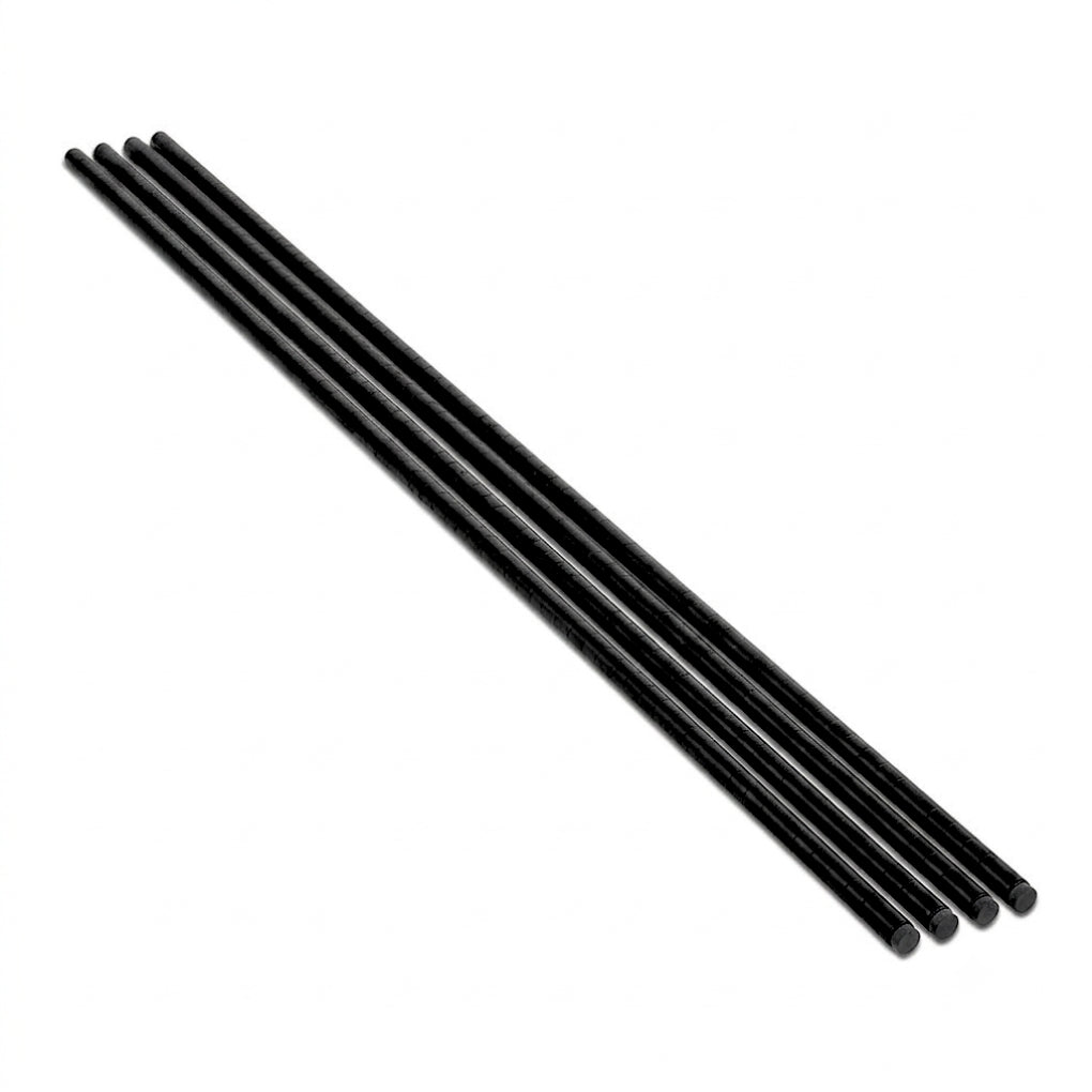 Upright Posts for Black Wire Shelving - 25mm Diameter - Set of 4