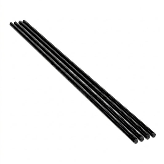 Upright Posts for Black Wire Shelving - 25mm Diameter - Set of 4