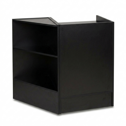 Black Shop Corner Counter and Till Unit Bundle - Silhouette Range